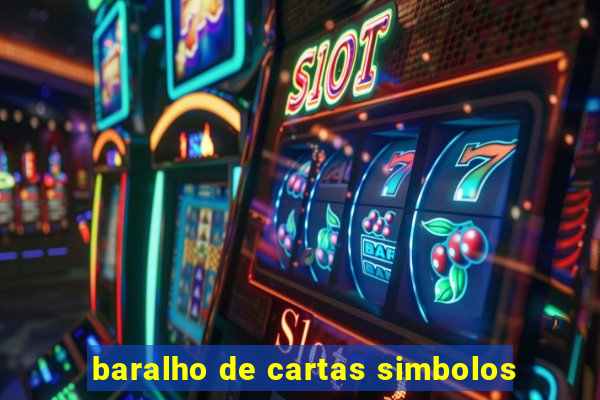 baralho de cartas simbolos